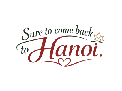Sure to come back to Hanoi 前面ロゴ